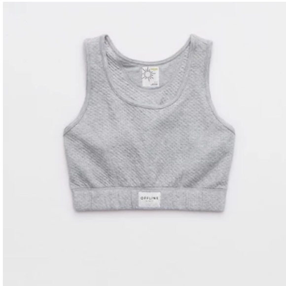 Set Aerie Offline Light Gray Sweat Suit - Picture 3 of 10